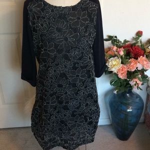 Bou jeloud embroidery dress